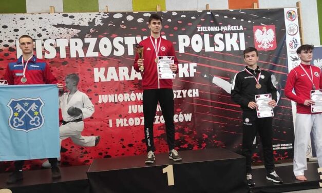 BRĄZOWY medal dla KAROLA KOSTRZEWY na MISTROSTWAch POLSKI karate WKF