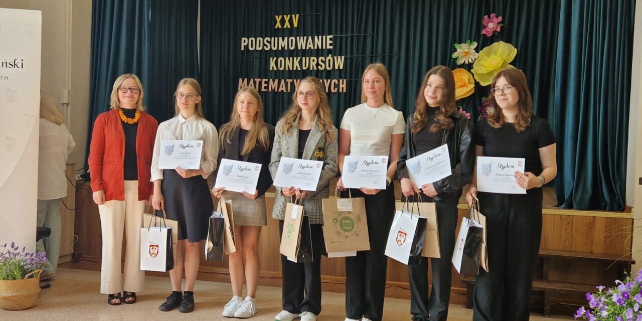 XXV Powiatowe Podsumowanie Konkursów Matematycznych