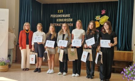 XXV Powiatowe Podsumowanie Konkursów Matematycznych