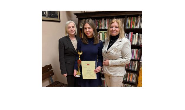 Finalistka Olimpiady Wiedzy o Społeczeństwie