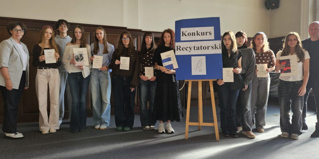 Szkolne talenty recytatorskie – eliminacje do konkursu im. J. Słowackiego w Miłosławiu rozstrzygnięte!